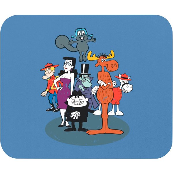 Rocky &Amp; Bullwinkle And Friends - Rocky Bullwinkle - Mouse Pads-image