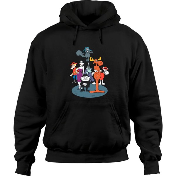 Rocky &Amp; Bullwinkle And Friends - Rocky Bullwinkle - Hoodies-image