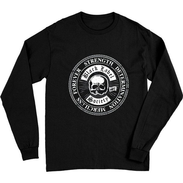 Black Label Society Zakk Wylde Strength Rock Tee Long Sleeves-image