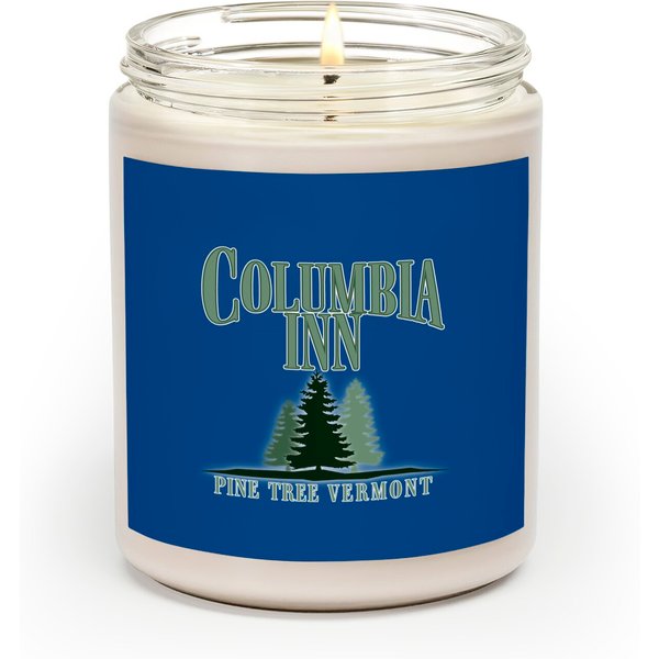 White Christmas Columbia Inn Pine Tree Vermont, Bing Crosby, Danny Kaye - White Christmas - Scented Candles-image