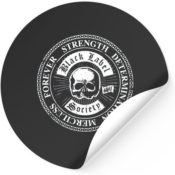 Black Label Society Zakk Wylde Strength Rock Sticker Stickers-image