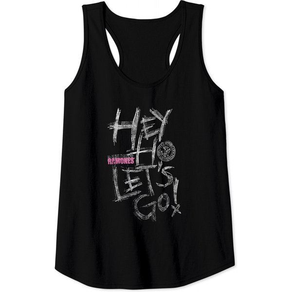 The Ramones Hey Ho Lets Go Punk Rock Tee Tank Tops-image