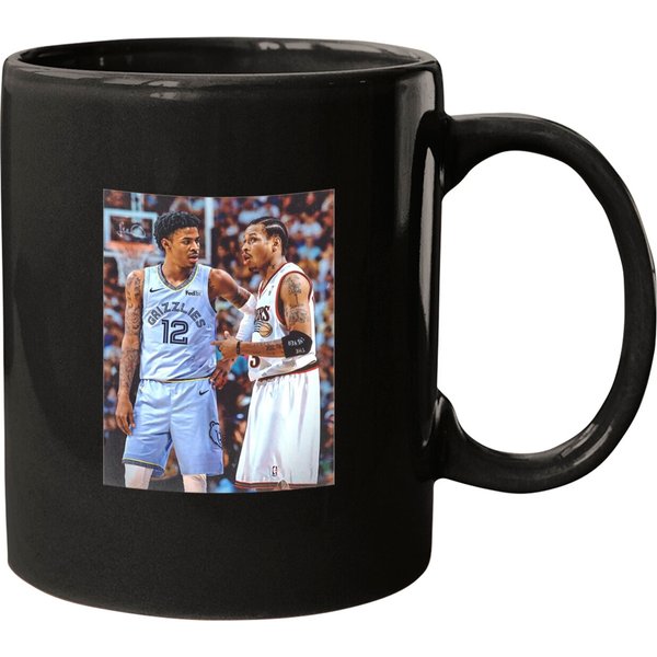 Ja Morant And Allen Iverson Classic Mugs-image