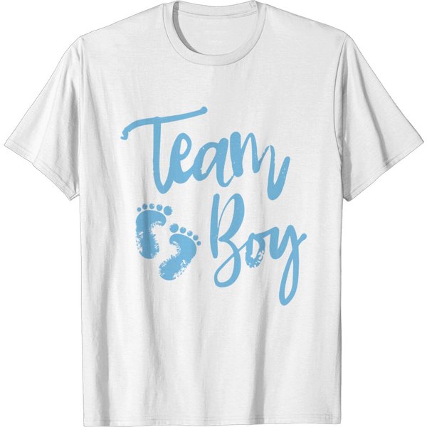 Gender Reveal Meme T-Shirt Team Boy-image