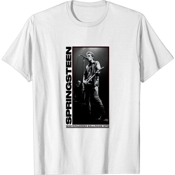 Bruce Springsteen Unisex Tee: Wintergarden Photo-image