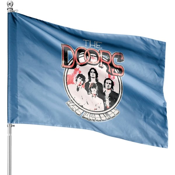 Doors Vintage - The Doors Jim Morrison Band Rock - House Flags-image