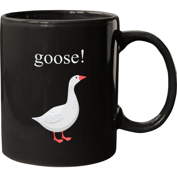 Cartoon Goose Mugs Funny-image