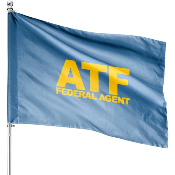 Atf Federal Agent Gift House Flag House Flags-image