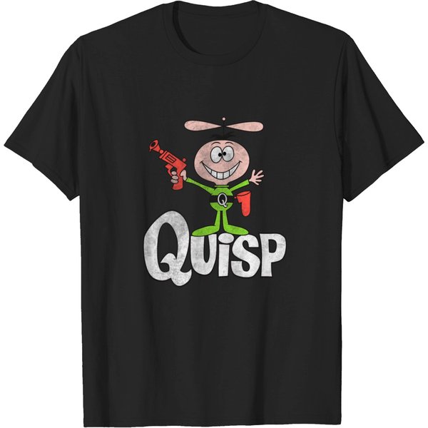 Quisp (Original Logo, Weathered) T-Shirt-image