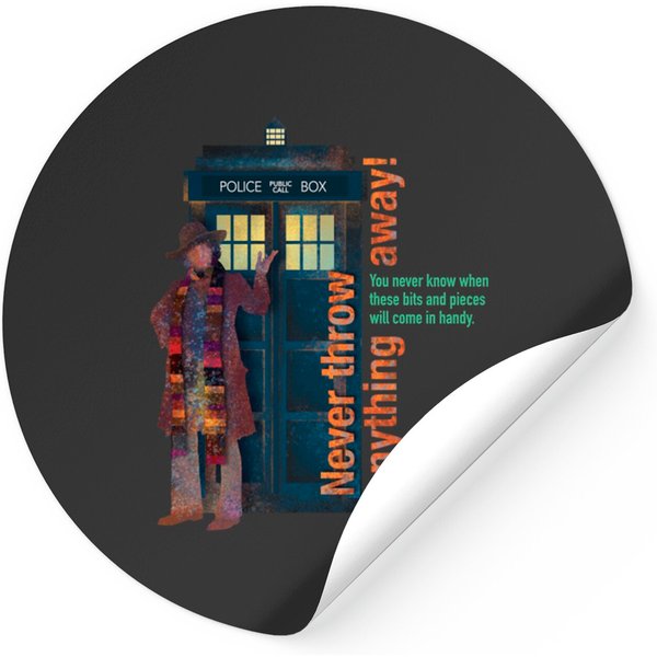 Dr. Quotes! - Dr Who Show - Stickers-image