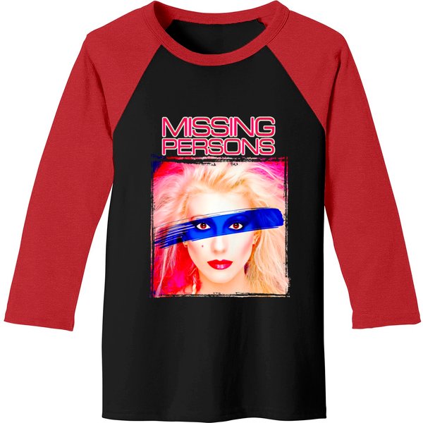 Missing Persons Band Classic Baseball Tees-image