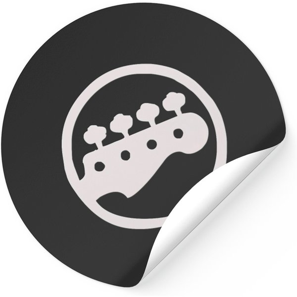 Scott Pilgrim Vs The World Bass Guitar Rockband Vi Stickers-image