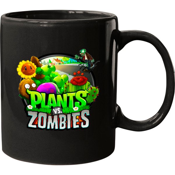 Plants Vs Zombies Design | Plants Vs Zombies - Videogames - Mugs-image