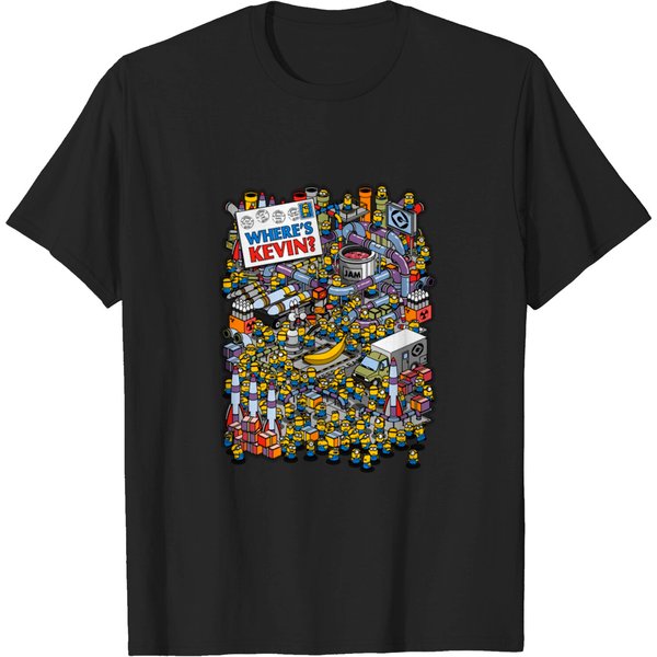 Where'S Kevin? - Minions - T-Shirt-image