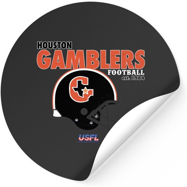 Houston Gamblers - Houston Gamblers - Stickers-image