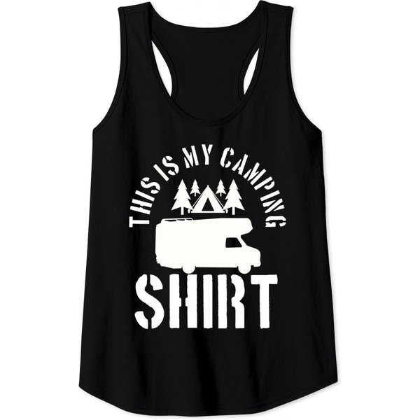 This Is My Camping Shirt Tank Top-image
