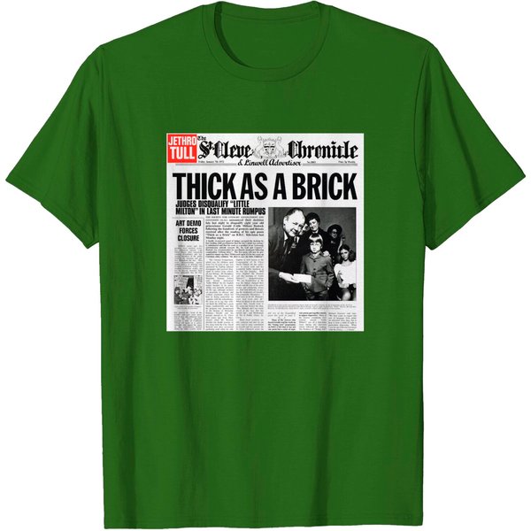Jethro Tull - Thick As A Brick Classic T-Shirt-image