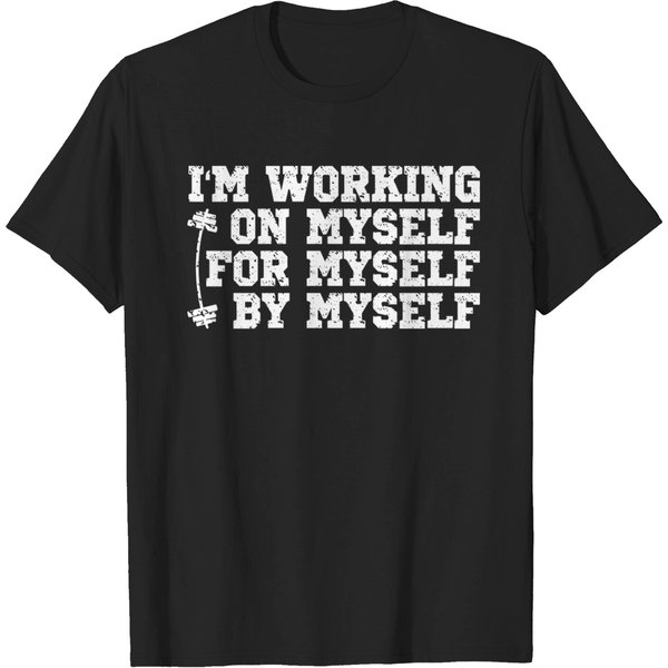 Funny Gym Motivational Quote - Gym Motivation - T-Shirt-image