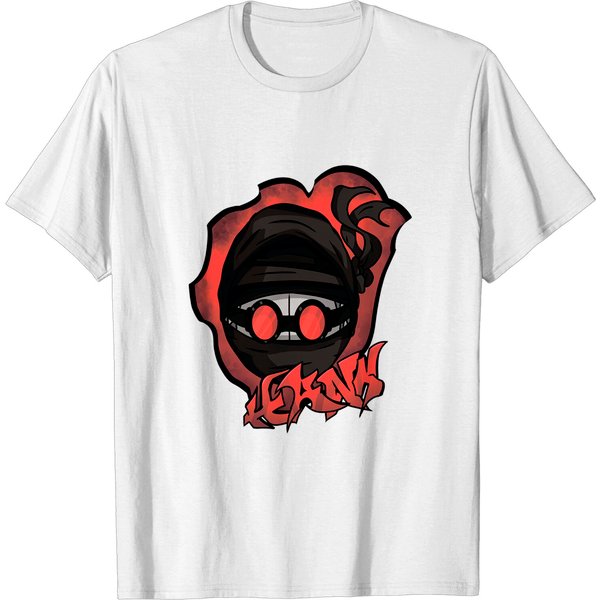 Madness Combat Hank Head Graffiti - Madness Combat Hank - T-Shirt-image