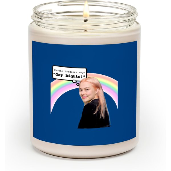 Phoebe Bridgers Face Lgbt Scented Candles-image