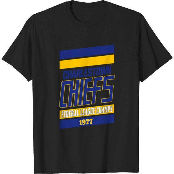 Defunct - Charlestown Chiefs (Slap Shot) 1977 - Hockey - T-Shirt-image