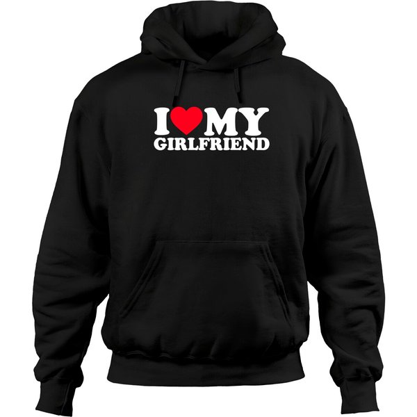 Funny Hoodie: I Love My Girlfriend-image