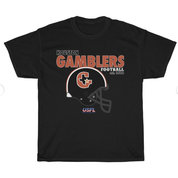 Houston Gamblers - Houston Gamblers - T-Shirt-image