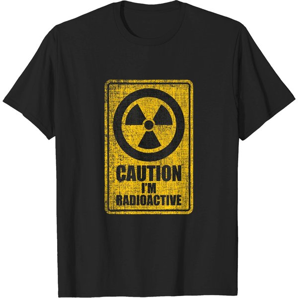 Caution I'm Radioactive - Radiation Therapy Chemo X-Ray T-Shirt-image