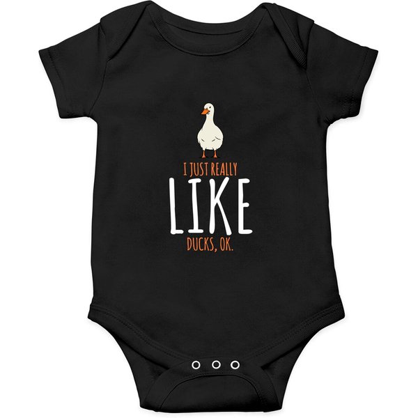 Duck Gifts I Just Really Like Ducks, Ok Onesie-image