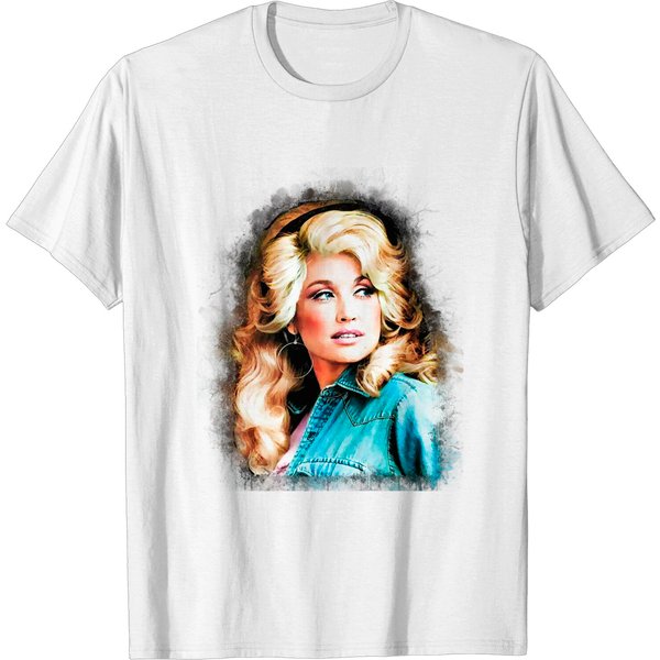Dolly Parton Acrylic Ink V2 - Dolly Parton - T-Shirt-image