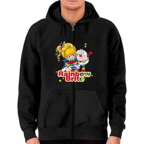Rainbow Brite Classic Zip Hoodies-image