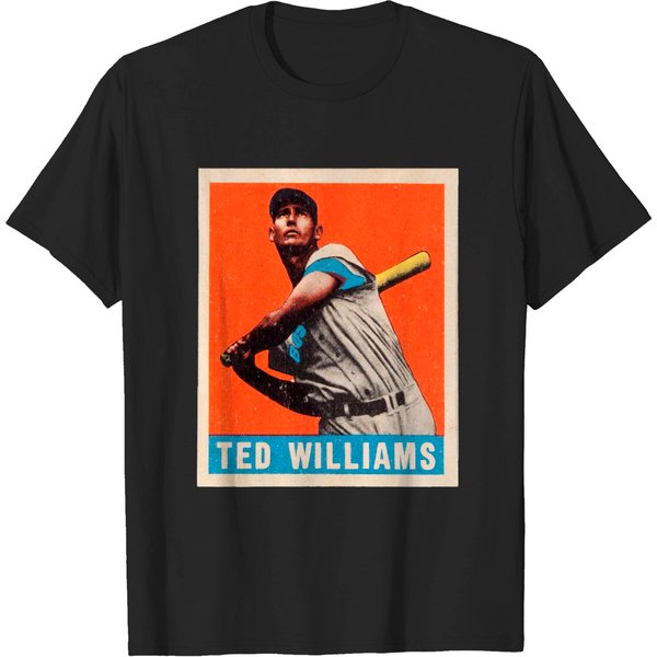 Ted Williams 1948 Leaf - Ted Williams - T-Shirt-image
