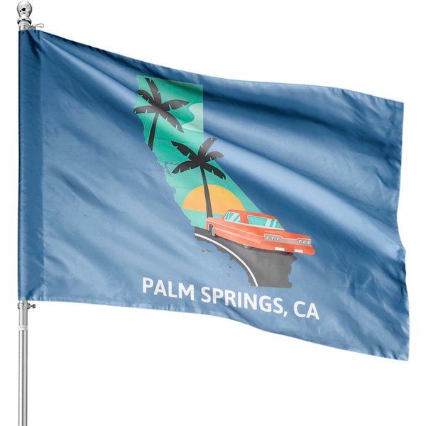 Palm Springs, Ca - Palm Springs - House Flags-image