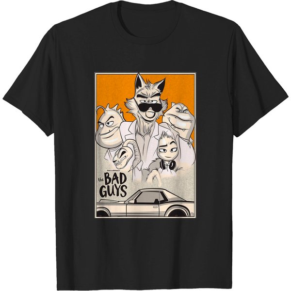 The Bad Guys 2022 Film , The Bad Guys Movie 2022 Classic T-Shirt-image