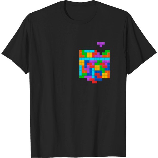 Tetris Pocket - Tetris - T-Shirt-image