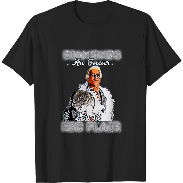 Diamonds Are Forever - Ric Flair - T-Shirt-image