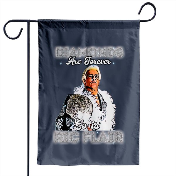 Diamonds Are Forever - Ric Flair - Garden Flags
