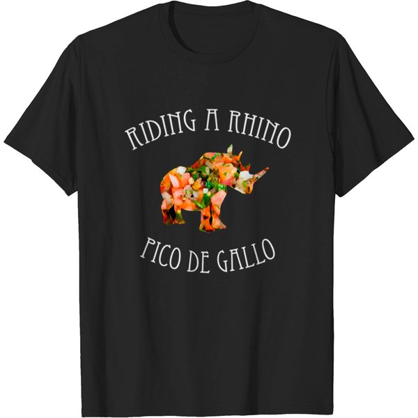 Dance Gavin Dance Riding A Rhino Pico De Gallo T-Shirt-image
