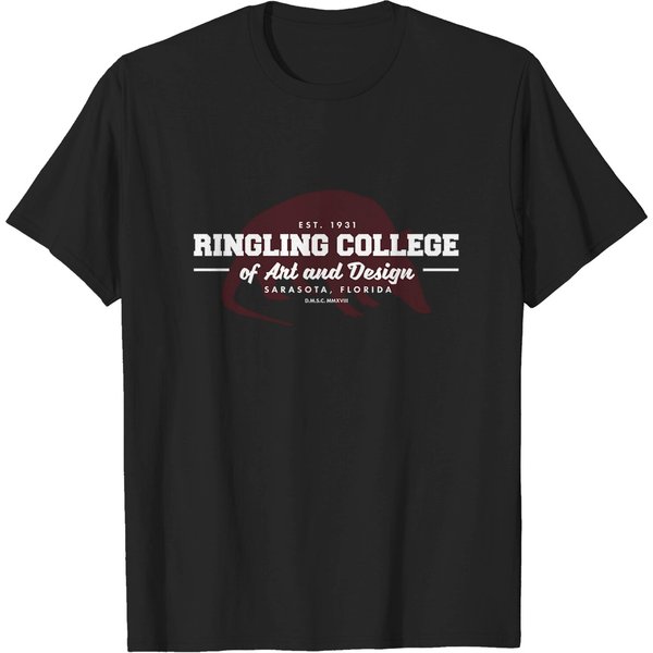 Ringling College Of Art And Design - Armadillo - Florida - T-Shirt-image