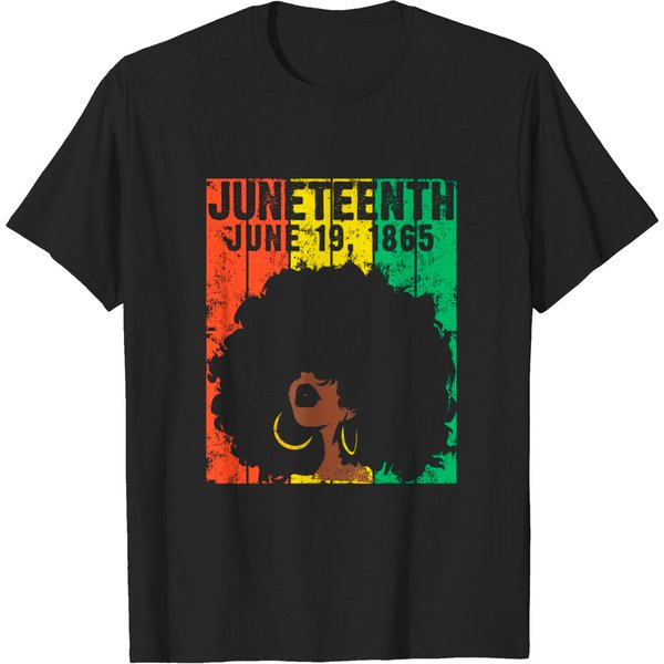Juneteenth June 19Th 1865 Ancestors African American Freedom T-Shirt-image