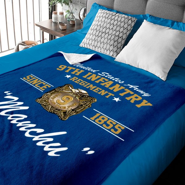 9Th Infantry Regiment Baby Blankets-image