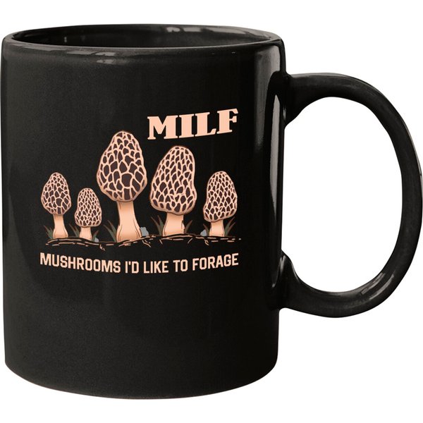 Funny Forage Mushrooms Lover Gift Mug-image
