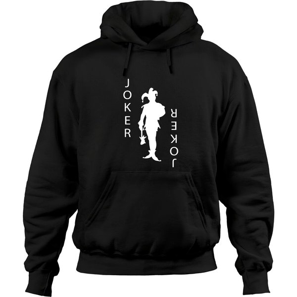 Joker Playing Card Gambling Hoodies-image