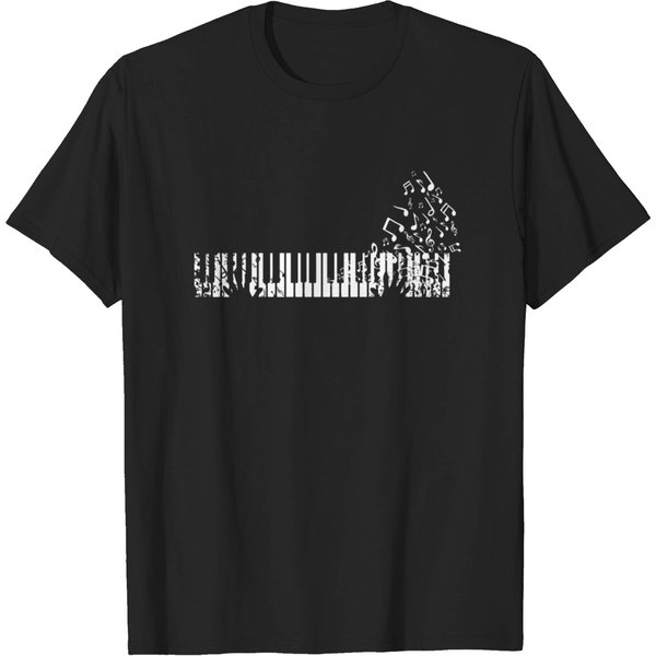 Keyboard Piano - Pianist Musician Music Instrument T-Shirt-image