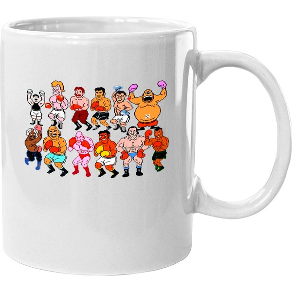 Mike Tyson's Punchout 8 Bit Classic Mugs-image