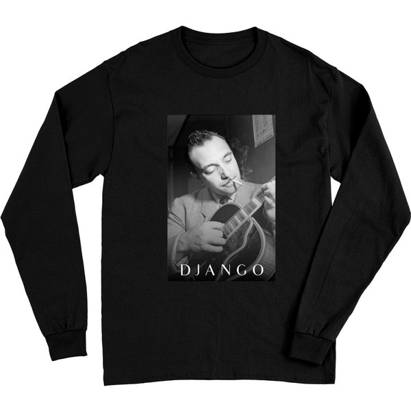 Django Reinhardt Jazz Guitarist - Django Reinhardt - Long Sleeves-image