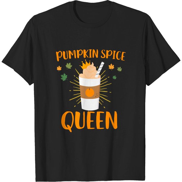 Pumpkin Spice Queen - Pumpkin Spice - T-Shirt-image