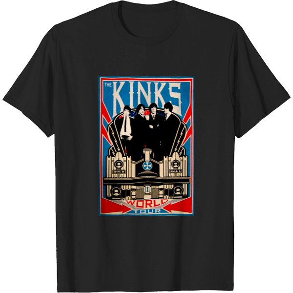 The Kinks Band World Tour Essential T-Shirt-image