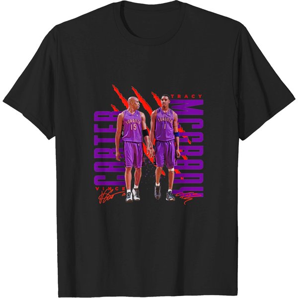Carter X Mcgrady - Carter Mcgrady Toronto Raptors - T-Shirt-image