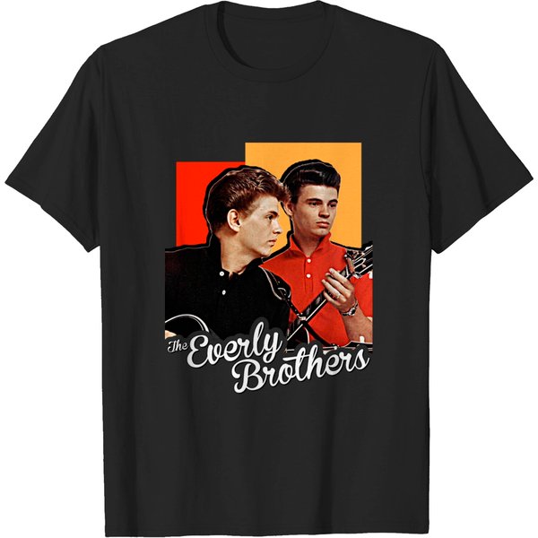 The Everly Brothers // Rock N Roll Duo Fanart - The Everly Brothers - T-Shirt-image